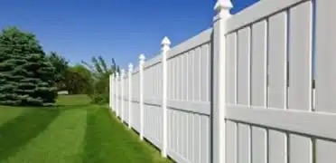 Fence cleaning, before and after